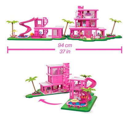 Mega Construx Barbie La Casa De Los Sueños Cantidad de piezas 1795