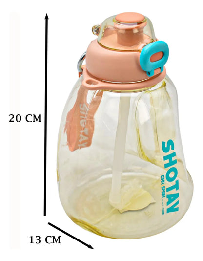 Botella Deportiva Con Manija Shotan Tritan 1300ml Sm22hat350