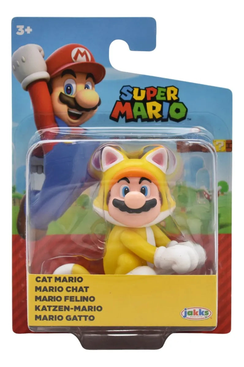 Super Mario Pack 9 Character Figures 6cm Jakks Pacific