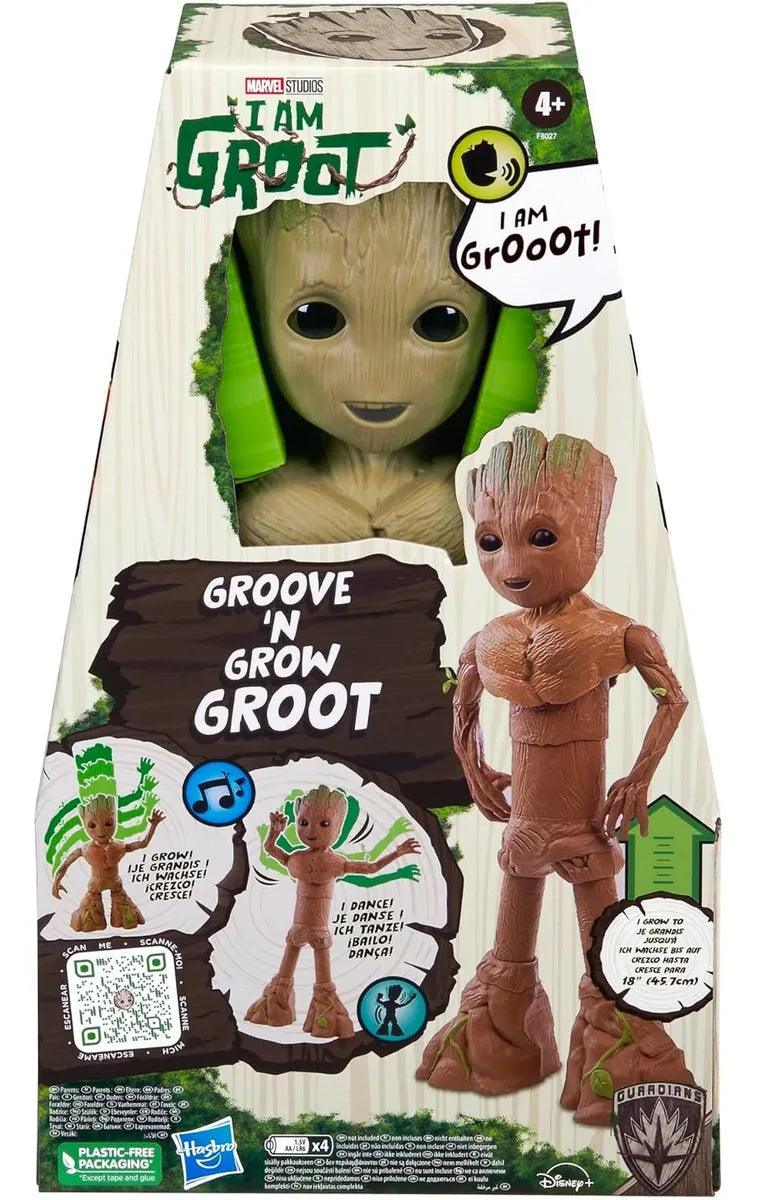 Pack 5 Figuras Mordo Shang Chi Groot Ironheart Hasbro
