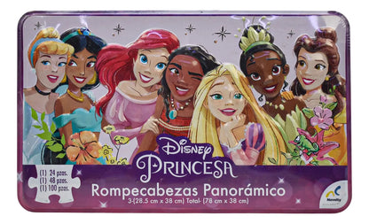 Disney Princesas Rompecabezas 3 En 1 172 Pz Novelty Cf