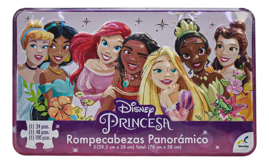 Disney Princesas Rompecabezas 3 En 1 172 Pz Novelty Cf