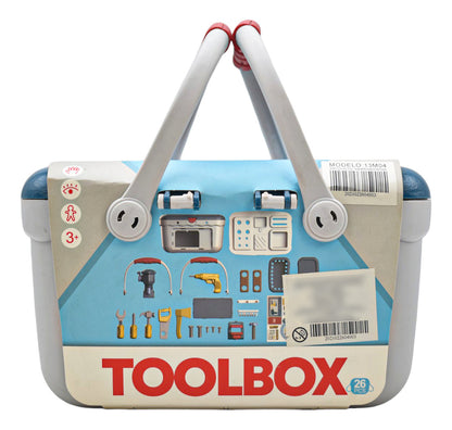 Maletin De Herramientas 2 En 1 Con 26 Piezas Toolbox 13m04