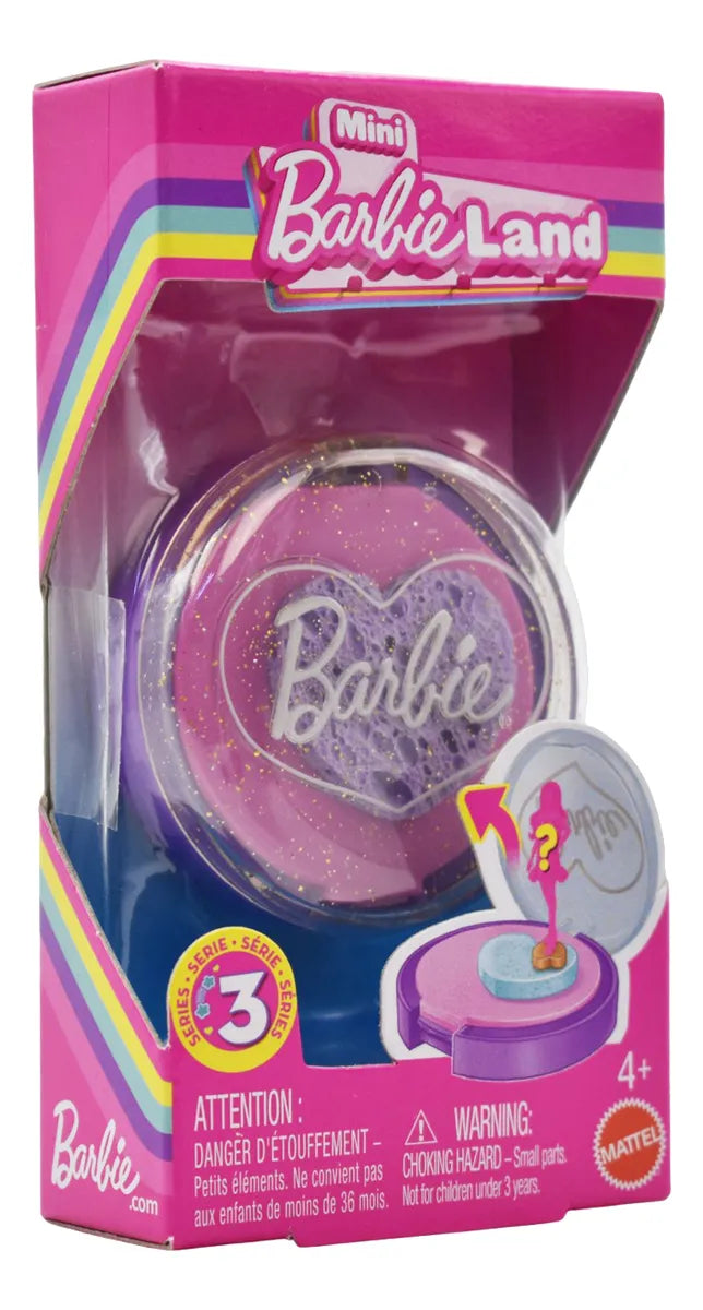 Mini Barbie Land Serie 3 Pack 14 Muñecas 4cm #2 Mattel