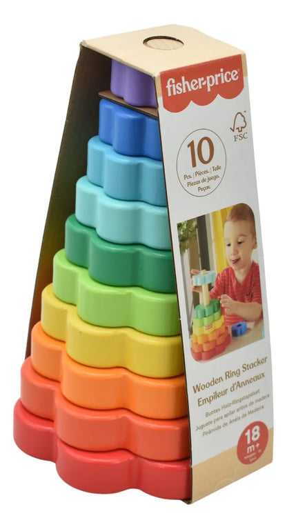 Tazas De Actividades Y Juguete De Apilar Aritos Fisher Price Multicolor
