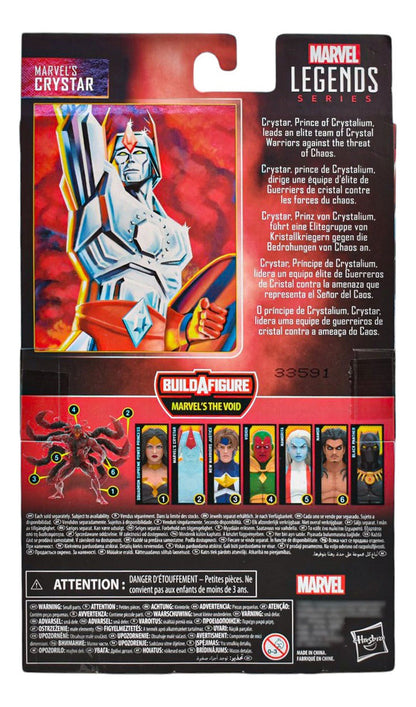 Marvel Legends Series Pack 4 Figuras 18cm Hasbro Cf