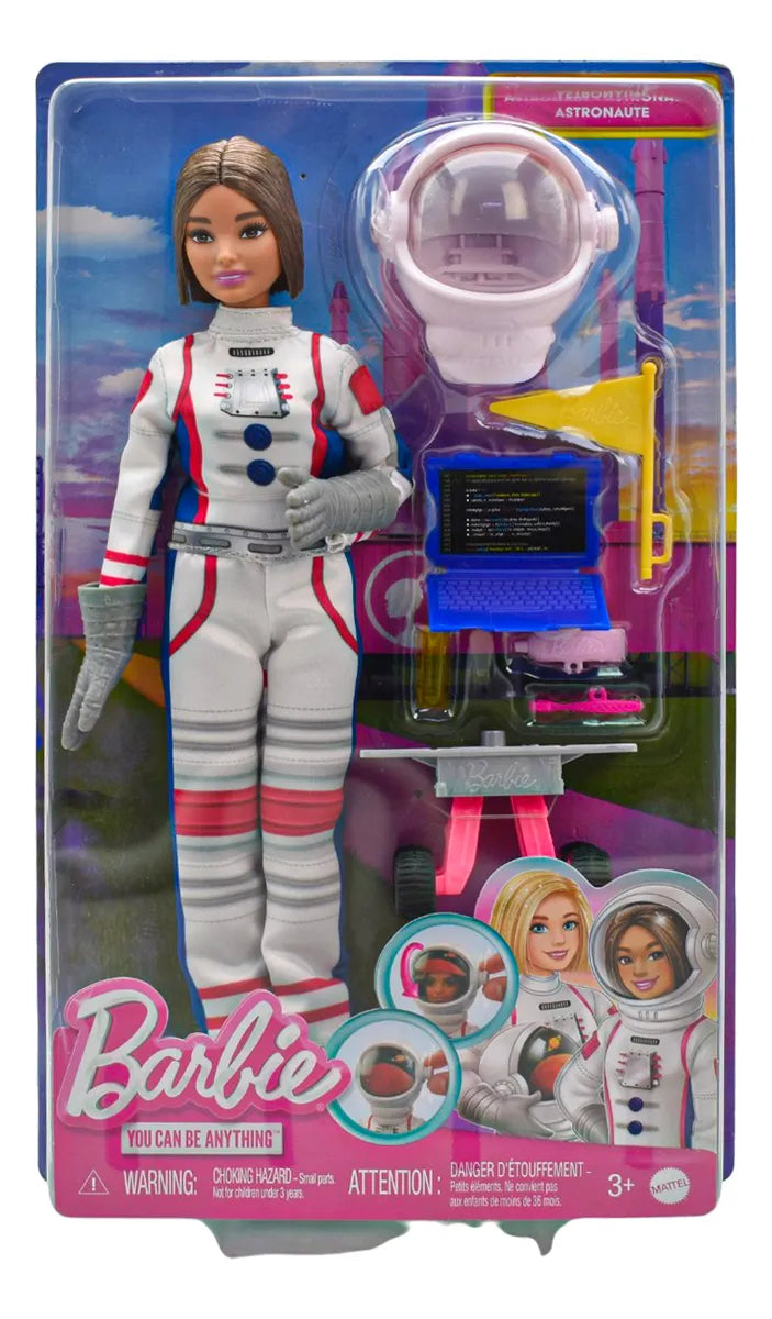 Barbie Profesiones Astronauta Y Veterinaria Ganadera Mattel