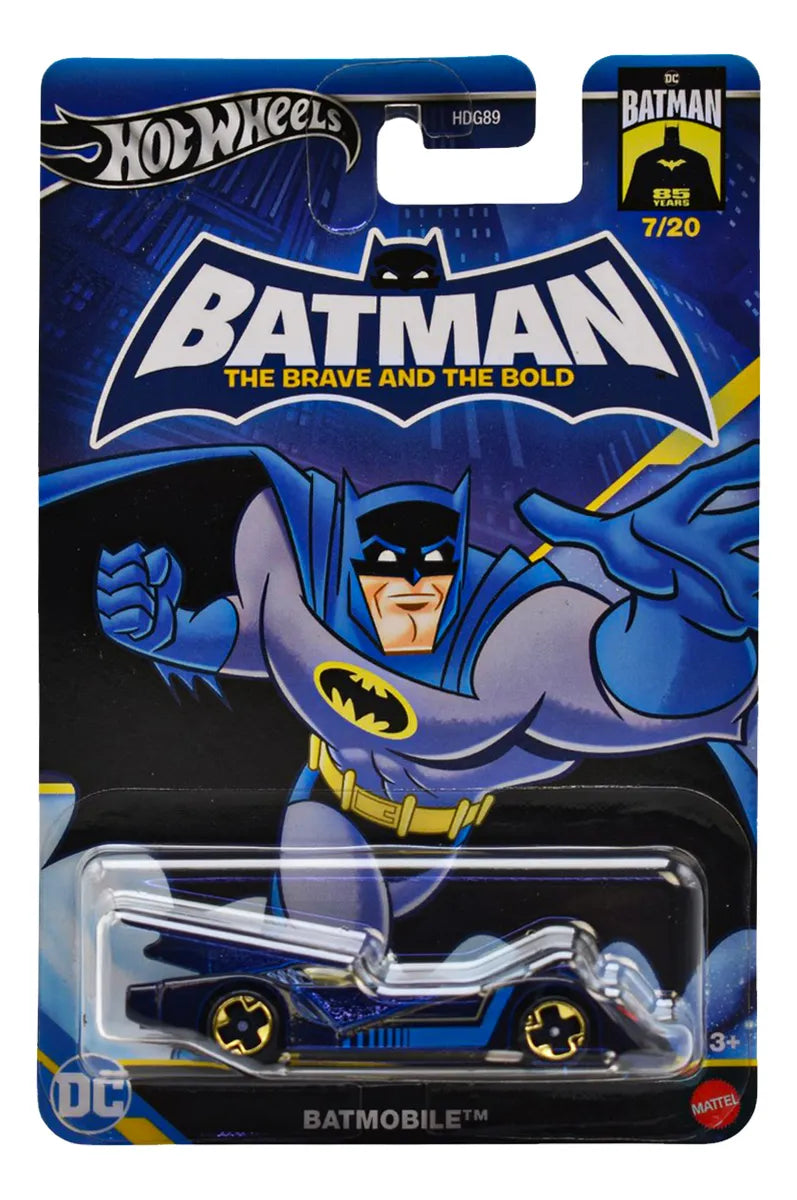 Hot Wheels Batman Hdg89 Pack 3 Vehicles #2 Mattel Multicolor