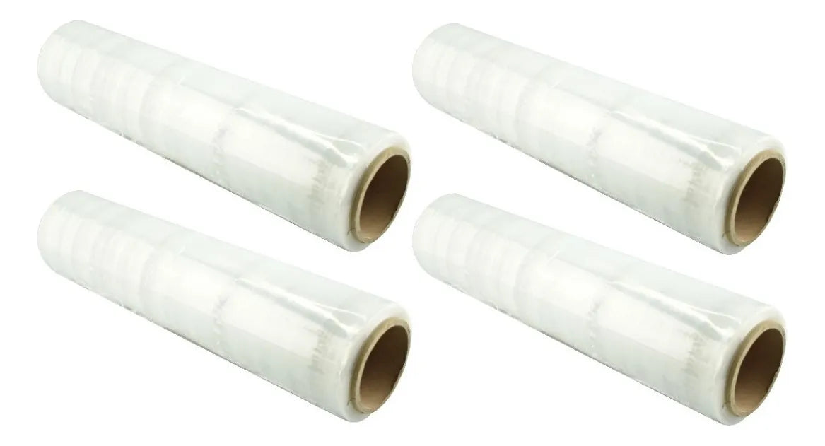 Rollo De Emplaye Calibre 50 Playo Embalaje Pack 4 Pz 1500 Ft