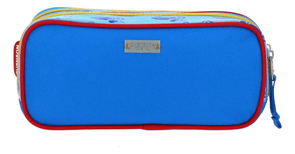 Pocoyo and Duck Kinder Backpack with Pencil Case PY65739 Chenson Steel Blue 3D Print