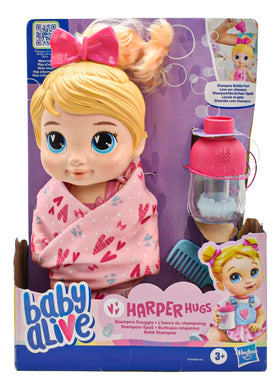 Baby Alive Harper Hugs Relaxing Bubbles 28cm Hasbro Cf