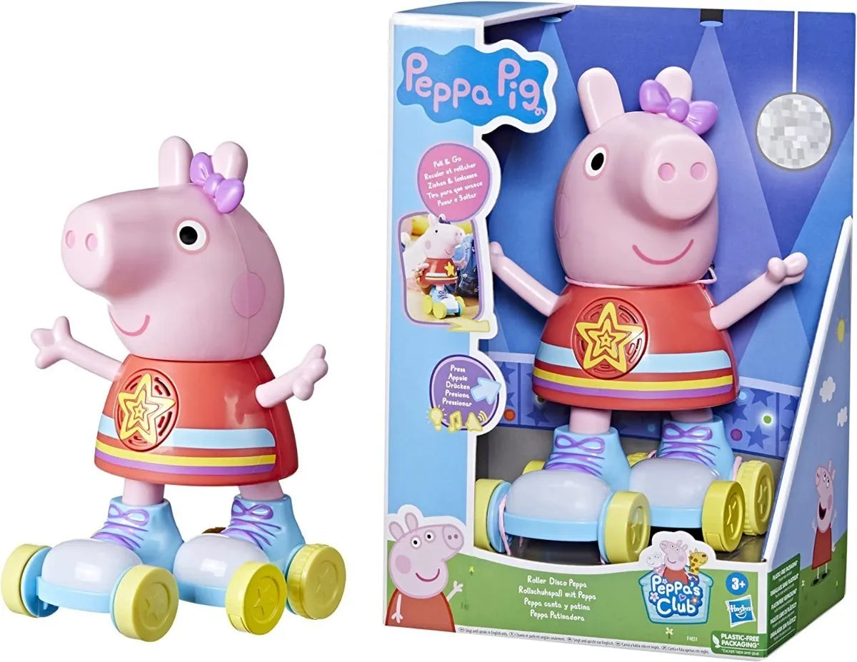 Muñeca Hasbro Peppa Pig Canta Y Patina Con Luces Y Sonido