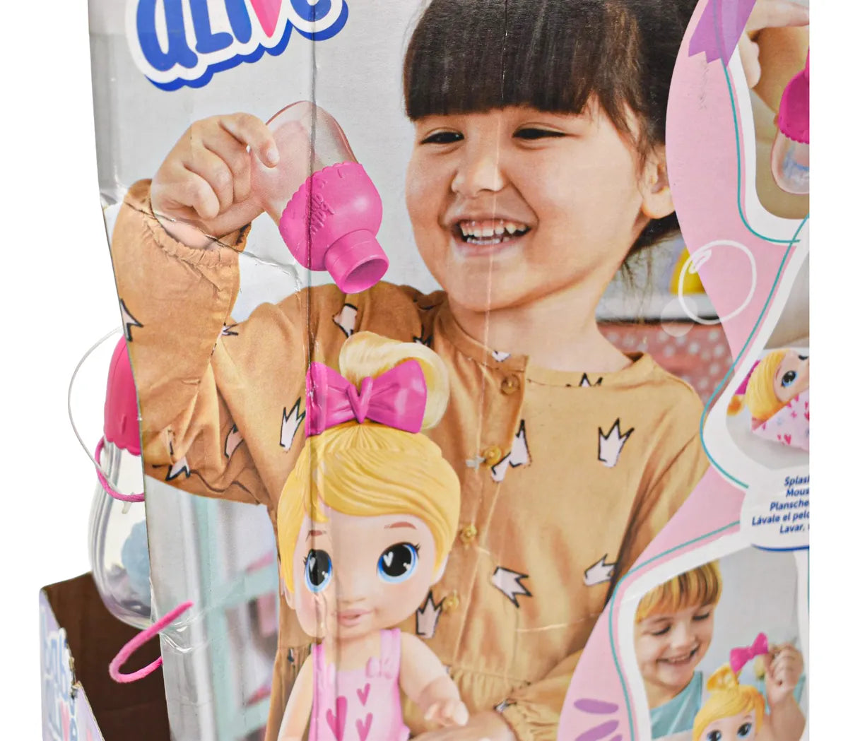 Baby Alive Harper Hugs Burbujas Relajantes 28cm Hasbro Cf
