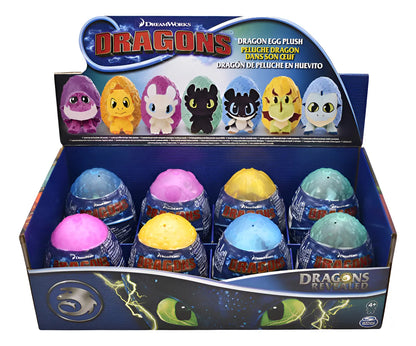 Dragones Peluche En Huevito Pack 8 Pz Spin Master Multicolor
