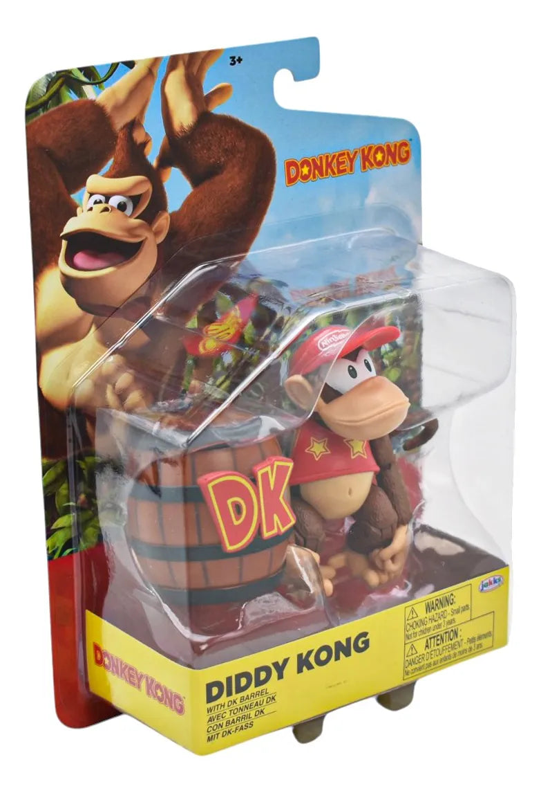 Donkey Kong Pack 2 Figuras Con Accesorios Jakks Pacific