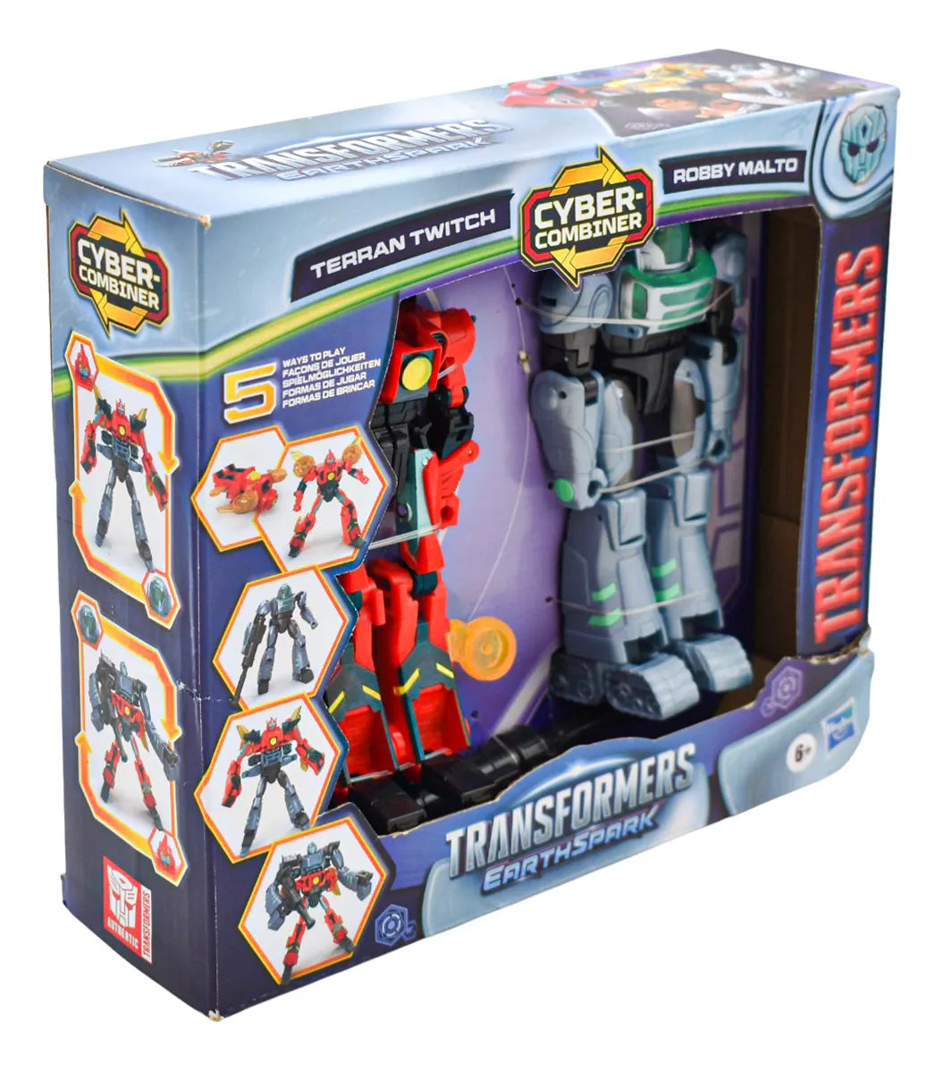Transformers Earthspark Terran Twitch Robby Malto Hasbro Cf