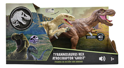 Jurassic World Pack 4 Dinosaurios Con Sonido #2 Toymark