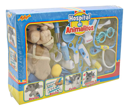 Hospital De Animalitos Con Peluche Raton Al Azar Mi Alegria Multicolor