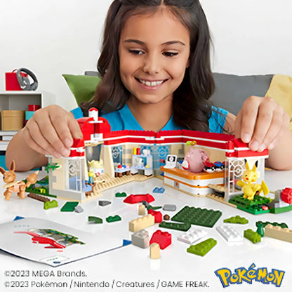 Mega Pokémon Juguete De Construcción Pokémon Center Bosque Cantidad de piezas 648