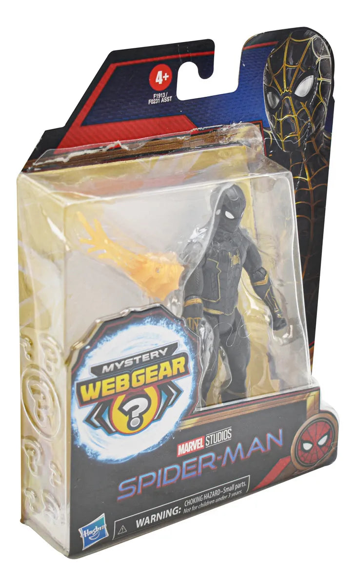 Spider Man Mystery Web Gear Spider Man Negro Hasbro Cd