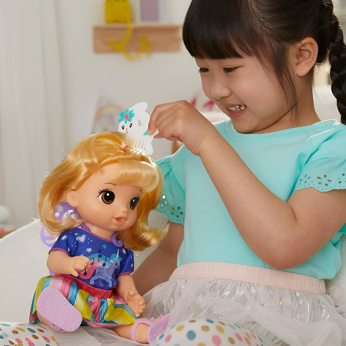 Baby Alive Estilos Magicos Muñeca Rubia 32cm Hasbro