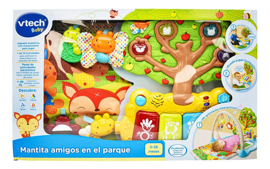 Mantita Amigos En El Parque Gimnasio Interactivo Vtech Cd