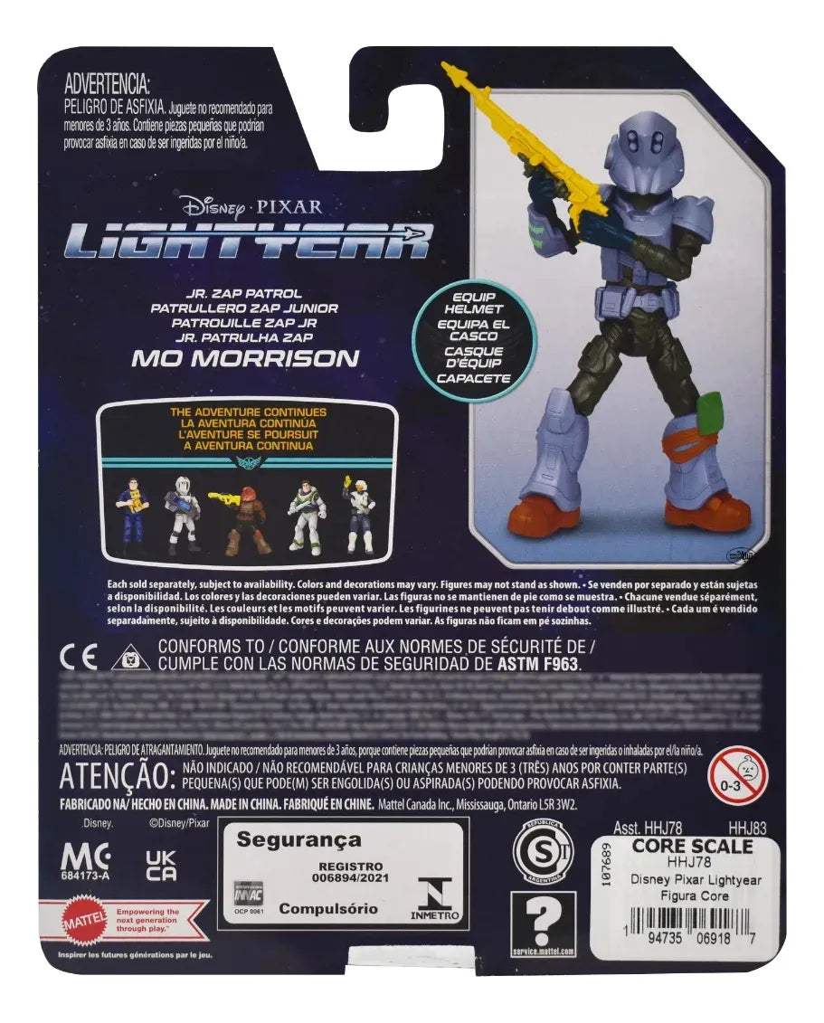 Disney Lightyear Pack 3 Figuras 12cm Con Accesorios Mattel
