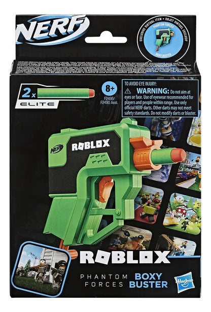 Nerf Roblox Phantom Forces Boxy Buster Hasbro Verde