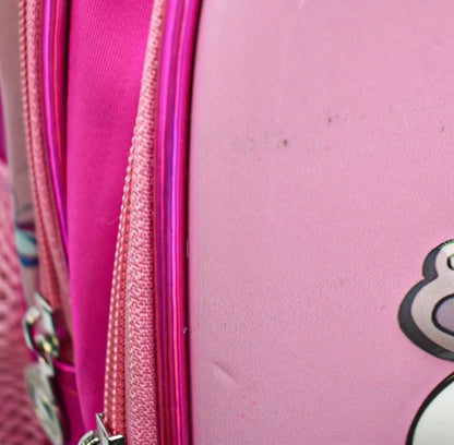Mochila Osos Kit 3pz Primaria Ll24bpp511 Detalle Rosa Chicle 3d