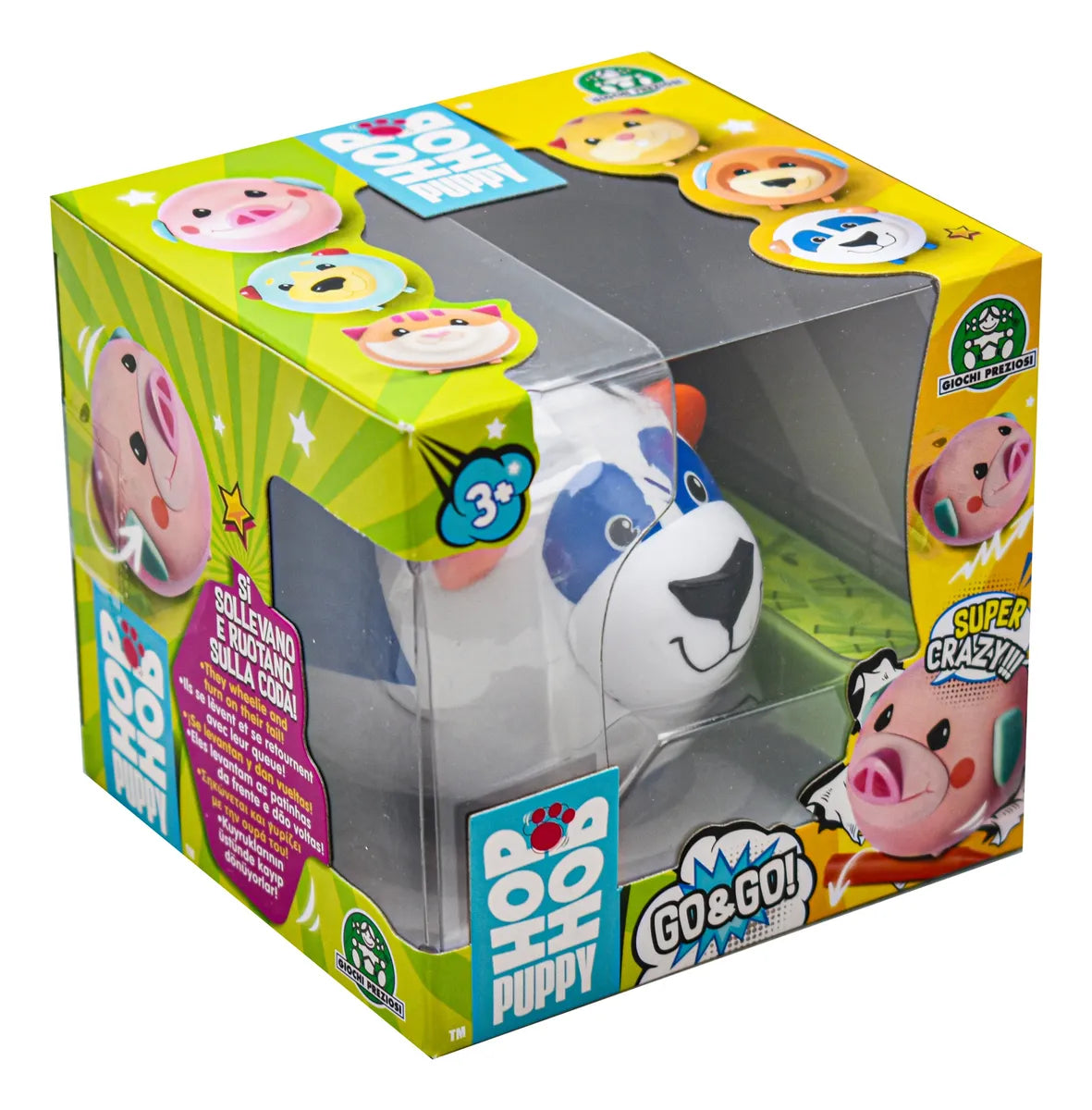 Hop Hop Puppy Go Go Pandita Super Crazy Giochi Preziosi