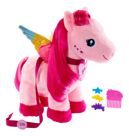 Barbie A Touch Of Magic Pegasus Movimiento Y Sonido Mattel Rosa