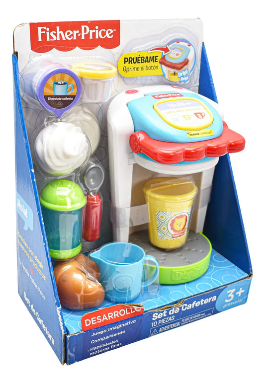 Fisher Price Set De Cafetera 10pz Just Play Cd