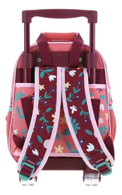 Mochila Con Ruedas Happy Girl Unicornio Kinder Chenson