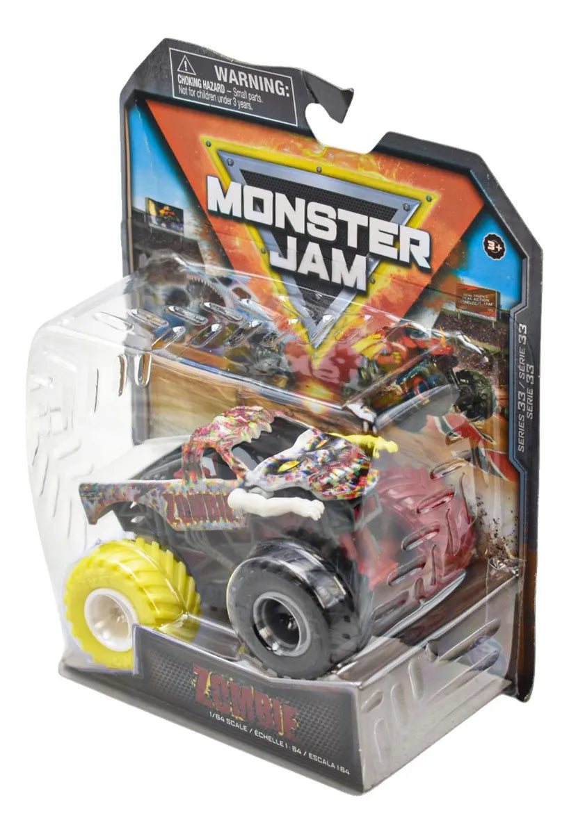 Monster Jam Pack 6 Vehiculos Serie 33 #2 Spin Master Multicolor