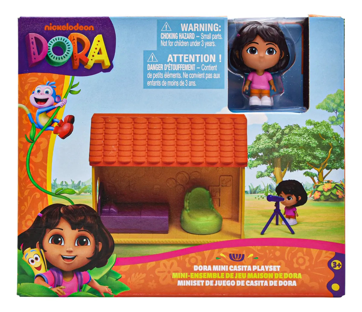 Dora Pack 2 Mini Sets De Juego Y Set De Figuras Spin Master