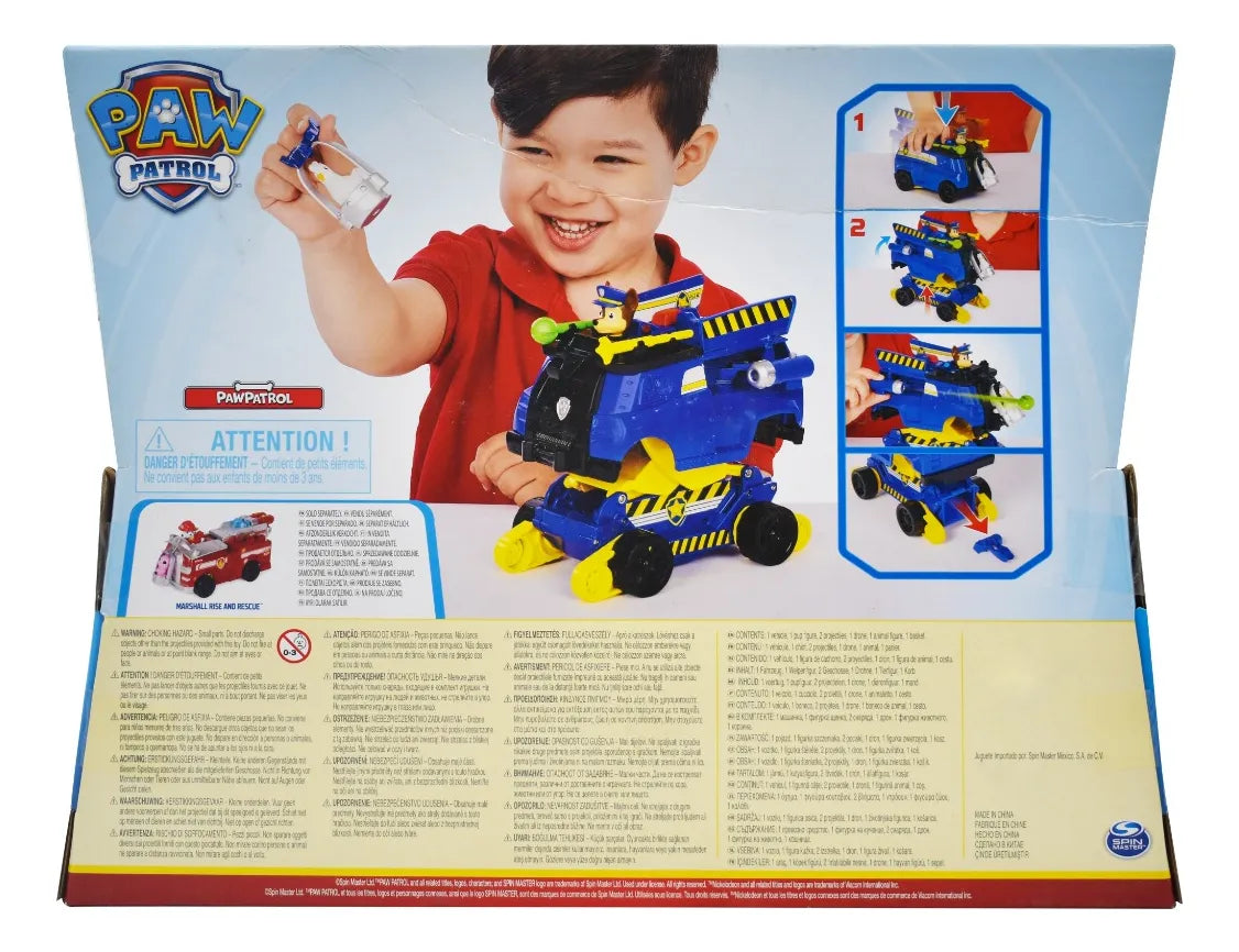 Paw Patrol Chase Levántate Y Rescata Spin Master Cd