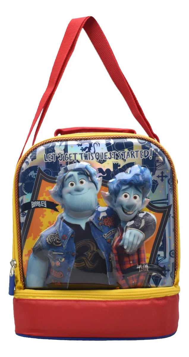 Disney United States This Quest Kit 2pc Primary Backpack 162413 Ruz Blue/Yellow 3D