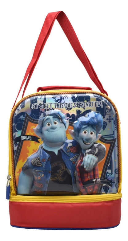 Disney United States This Quest Kit 2pc Primary Backpack 162413 Ruz Blue/Yellow 3D