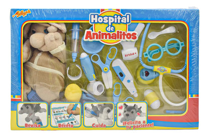 Hospital De Animalitos Con Peluche Raton Al Azar Mi Alegria Multicolor