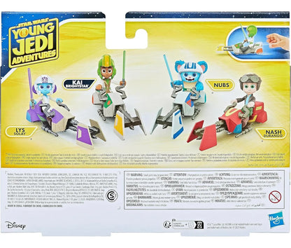 Star Wars Pack 3 Lys Kay Grogu Y Nave Firespray Hasbro