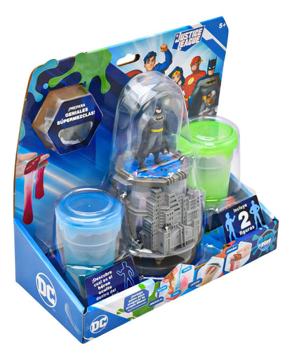 Dc Justice League Pack 3 Juegos Para Preparar Slime Ruz