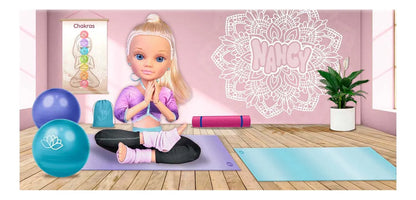 Nancy Yoga Class Con Pelota Y Poster Incluidos Famosa