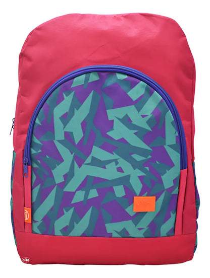 Mochila Escolar Estampada Rosa 17L BASIC CITY BP11OBC-01X