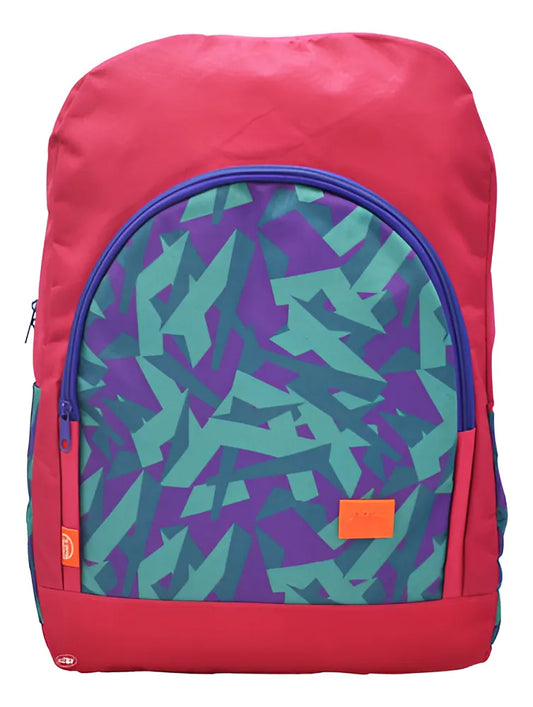 Mochila Escolar Estampada Rosa 17L BASIC CITY BP11OBC-01X