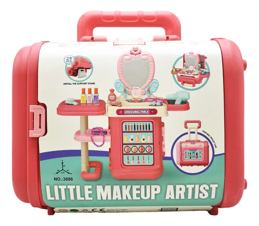 Maletin Tocador De Belleza 3 En 1 Litttle Makeup Art 3686 Da