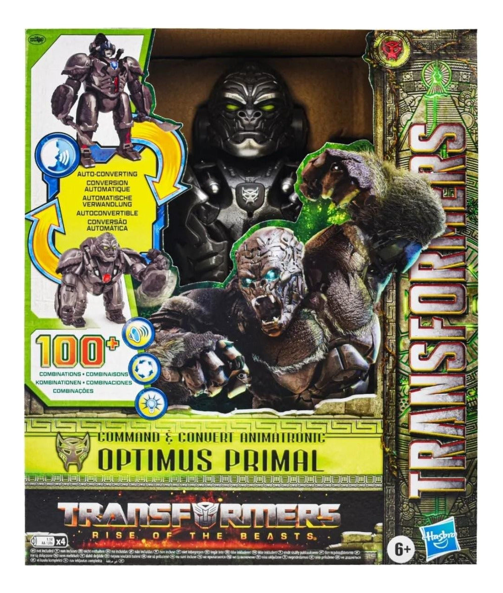 Juguete Transformers Rise Of The Beast Optimus Primal Comman