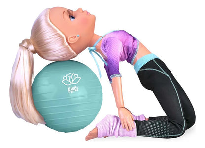 Nancy Yoga Class Con Pelota Y Poster Incluidos Famosa