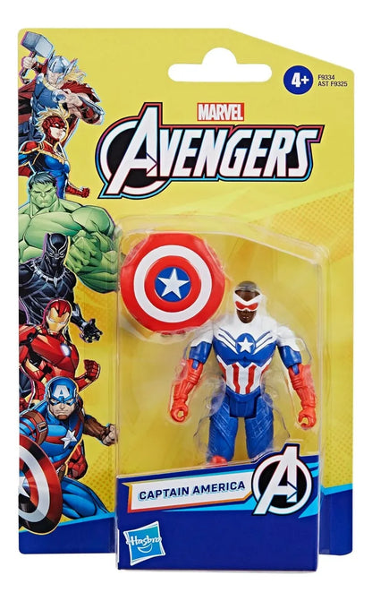Marvel Avengers Capitan America Figura 10cm Accesorio Hasbro