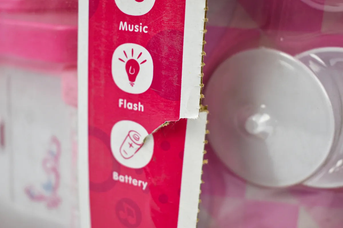 Cocina Para Muñecas Rosa Luz Sonido 27cm Bestway Da