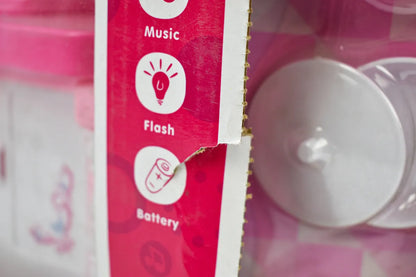 Cocina Para Muñecas Rosa Luz Sonido 27cm Bestway Da